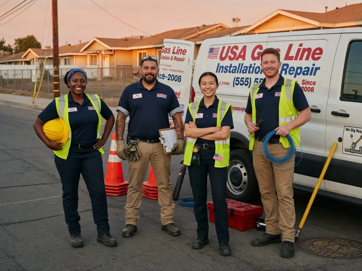 Gas Line Installation company in Lime Springs, IA